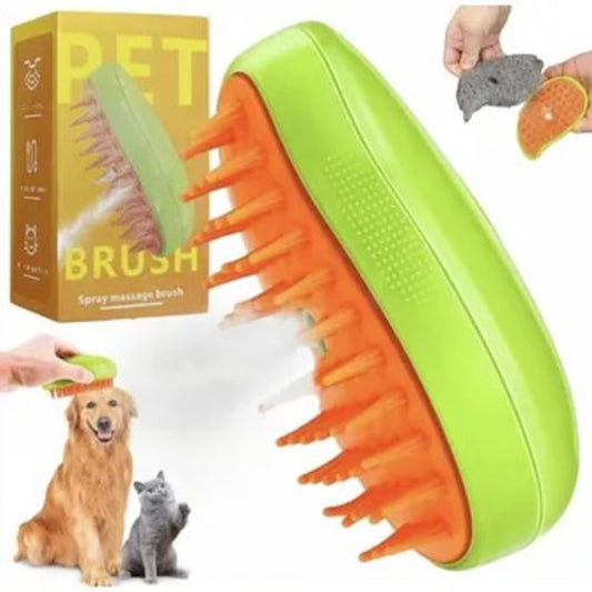 CEPILLO DE MASCOTA CON VAPOR