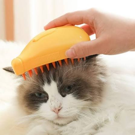 Cepillo a Vapor Recargable para Mascotas — Limpieza Profunda con Vapor Real